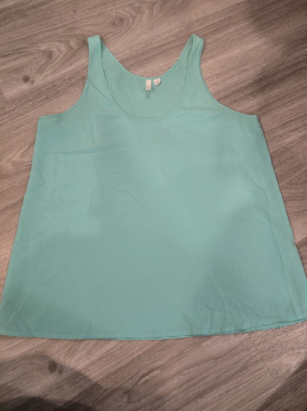 Frenchi Mint Green Scoop Neck Tank